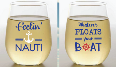 Boat Life Shatterproof Wine Glasses - 2 pk