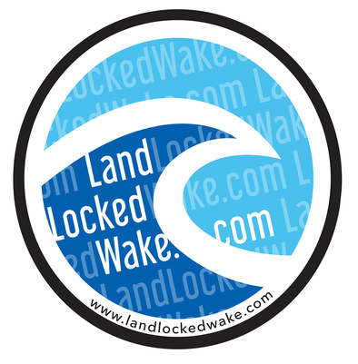 LandLocked Wake Decal - 4" Round