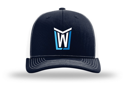 LLW Logo Trucker Hat NavyBlue/White
