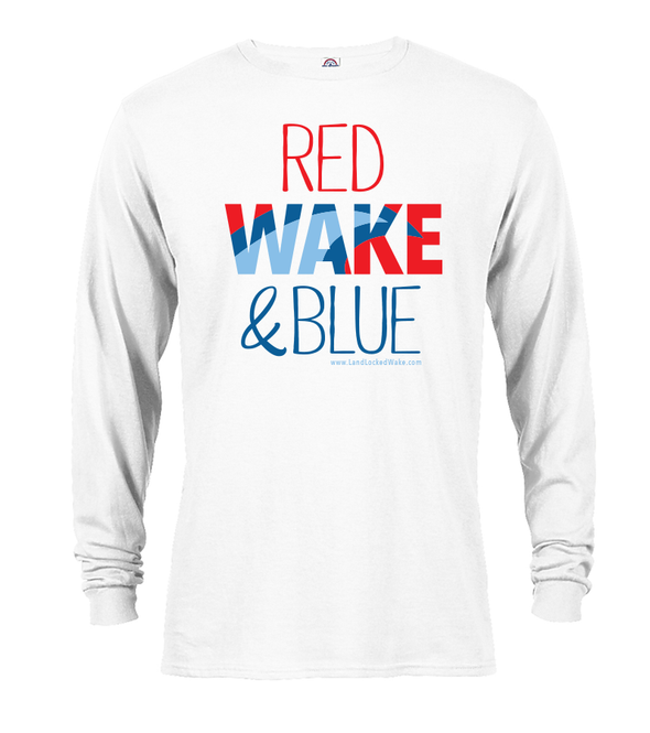 Red WAKE & Blue