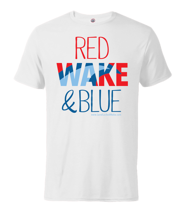 Red WAKE & Blue