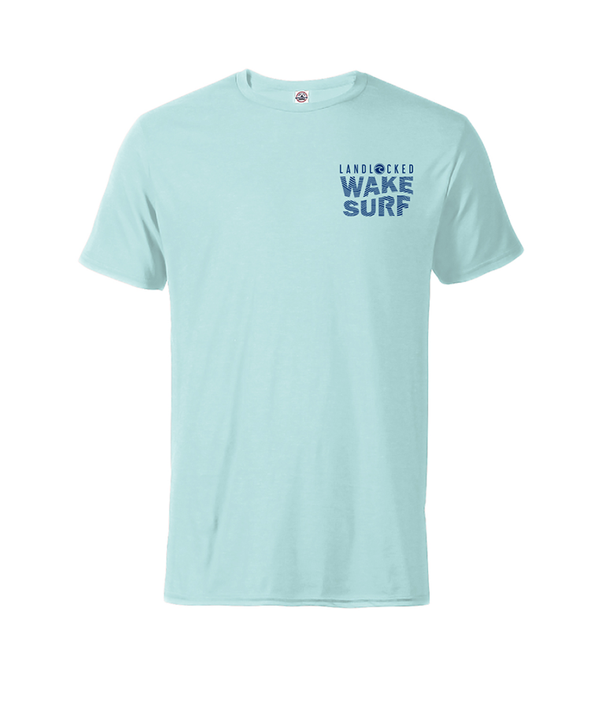 Wake Surf Tee - Blue Ink