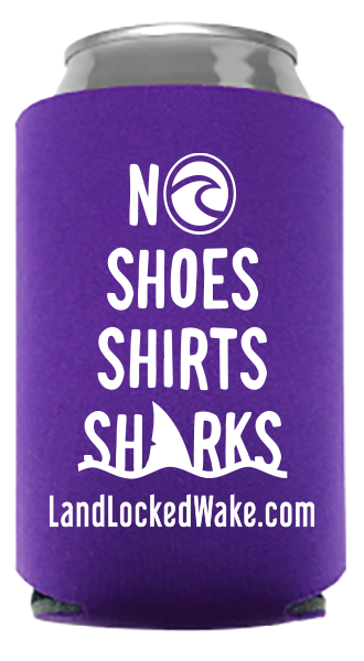 No Shoes, Shirts, Sharks Can Cooler